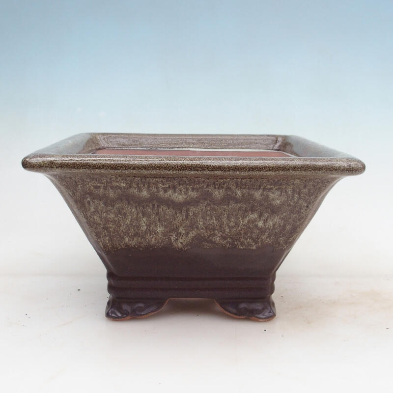 Miska Bonsai 27 x 27 x 14,5 cm, kolor brązowy
