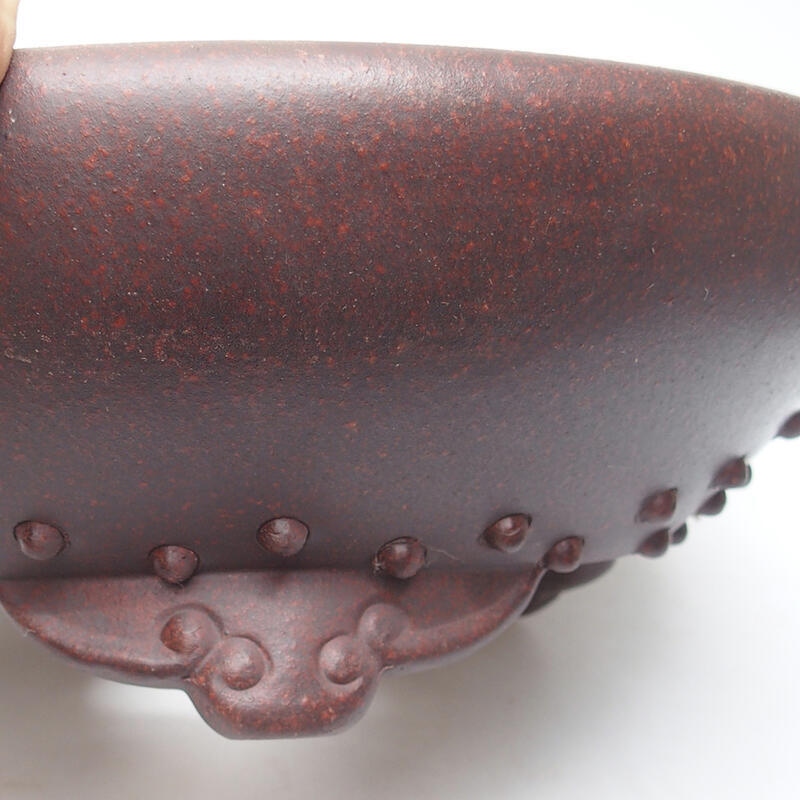 Miska Bonsai 29 x 29 x 9,5 cm, kolor brązowo-czarny