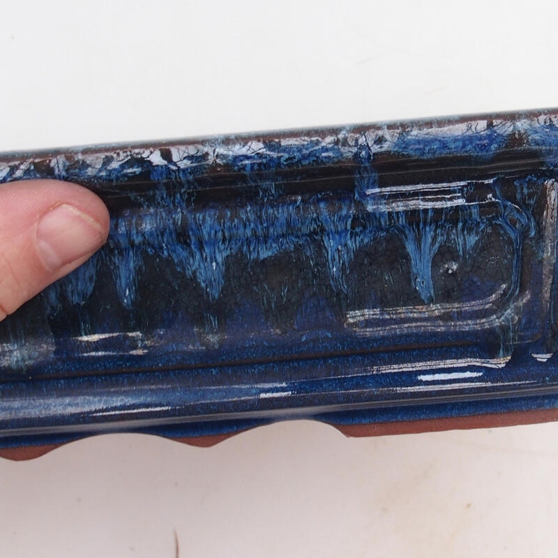 Miska Bonsai 31 x 23 x 6,5 cm, kolor niebieski