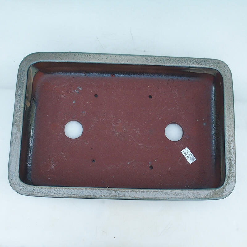 Miska Bonsai 51 x 34 x 10,5 cm, kolor beżowo-zielony - tylko transport paletowy