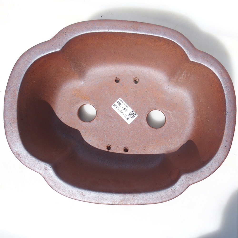 Miska 31 x 24,5 x 10,5 cm brązowa