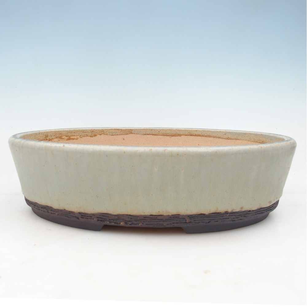 Misa do bonsai 33,5 x 25,5 x 8,5 cm, kolor zielony