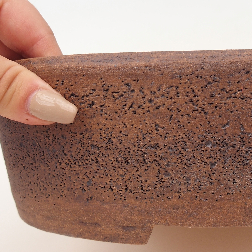 Misa do bonsai 26 x 19,5 x 7,5 cm, kolor brązowy