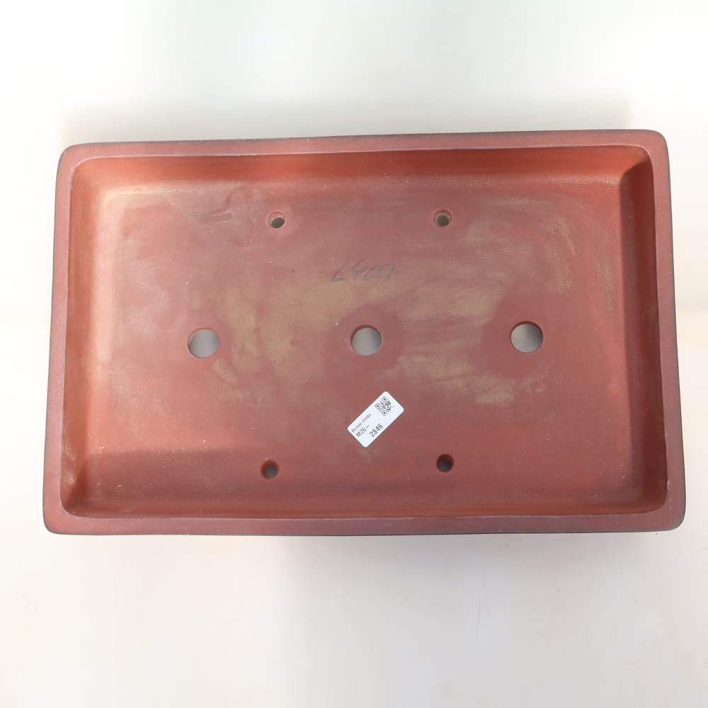 Miska ceramiczna  45 x 29 x 6,5 cm, kolor ceglasty – WYŁĄCZNIE ODBIÓR OSOBISTY lub transport na palecie