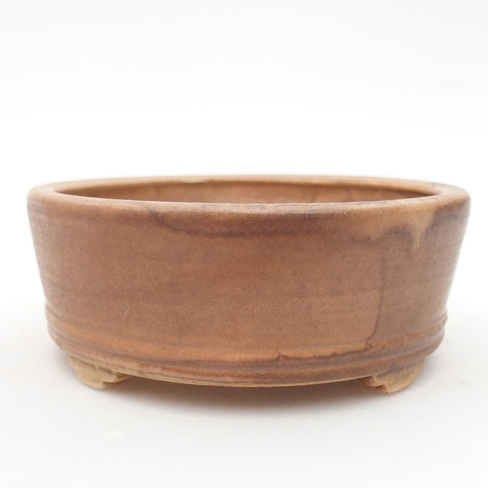 Ceramiczna miska do bonsai 9 x 9 x 3,5 cm, kolor różowy