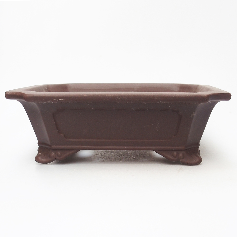 Miska 25 x 20 x 8,5 cm brązowa