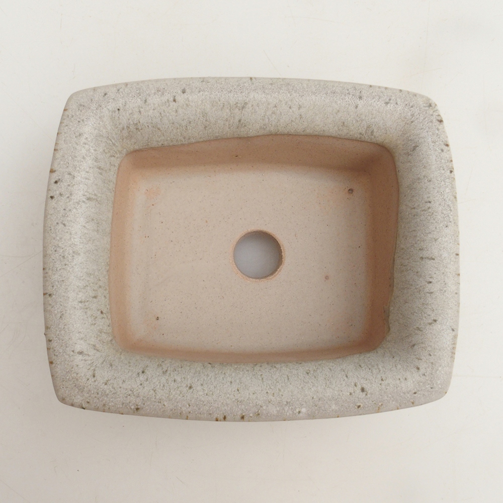 Bonsai bowl H11 - 11,5 x 10 x 4 cm. - beżowy