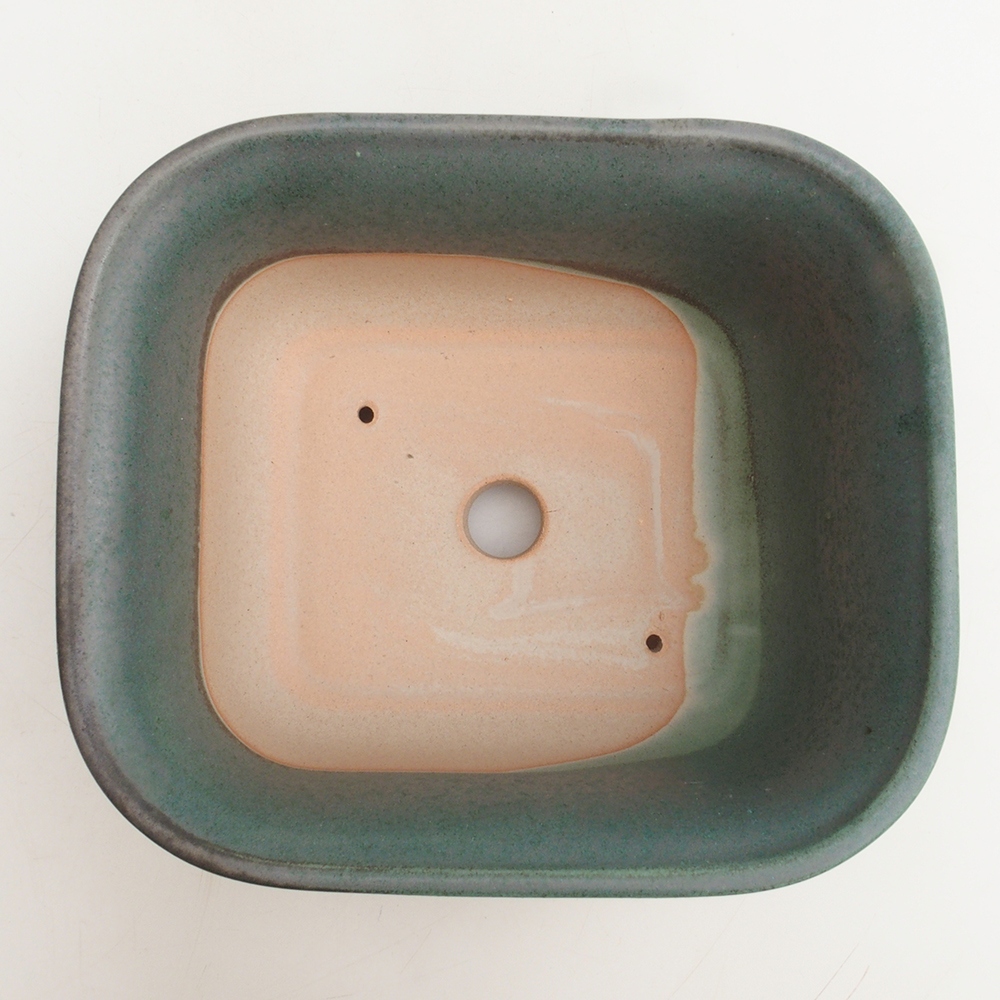 Bonsai bowl H36 - 17 x 15 x 7,5 cm. - zielony