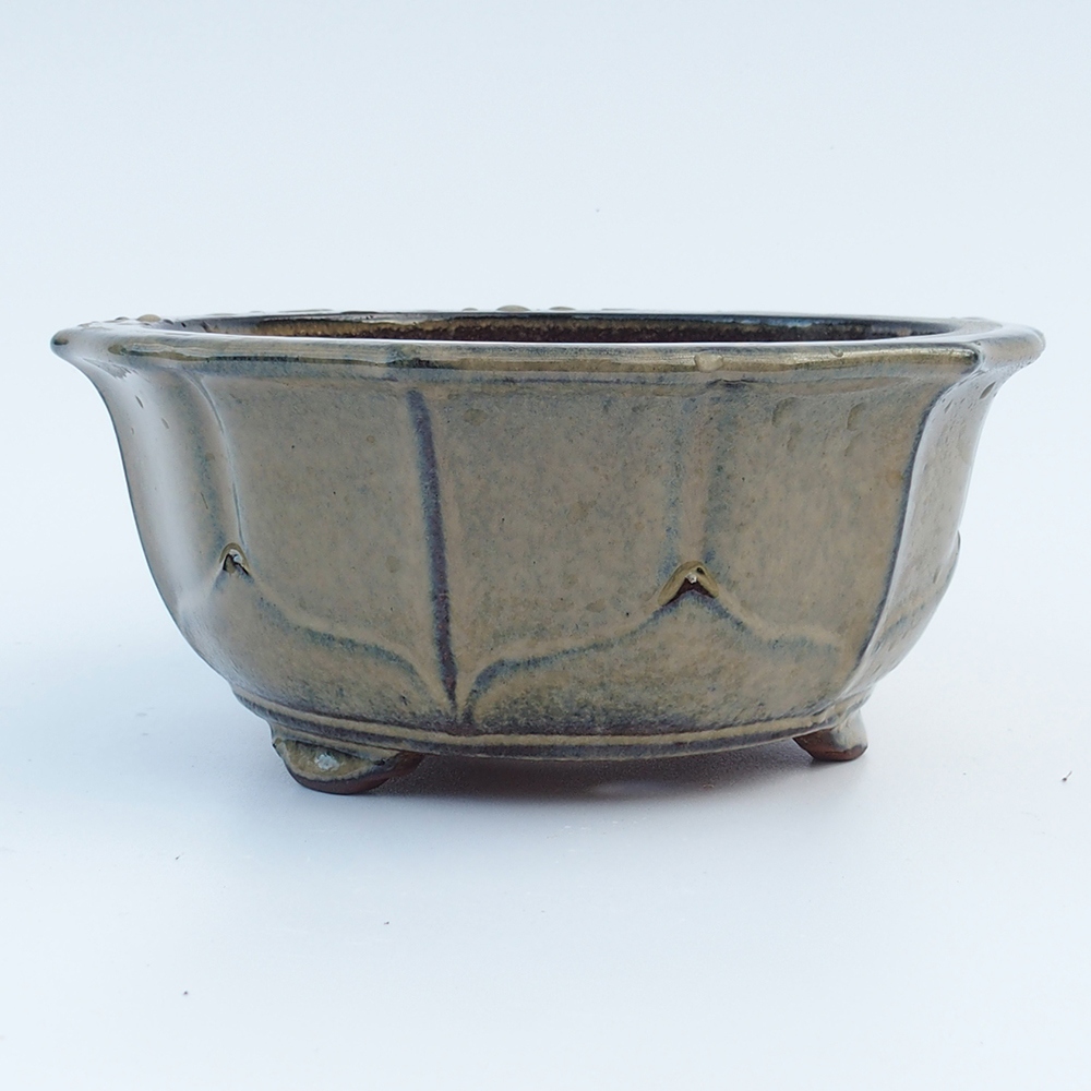 Miska 19 x 19 x 8,5 cm szara