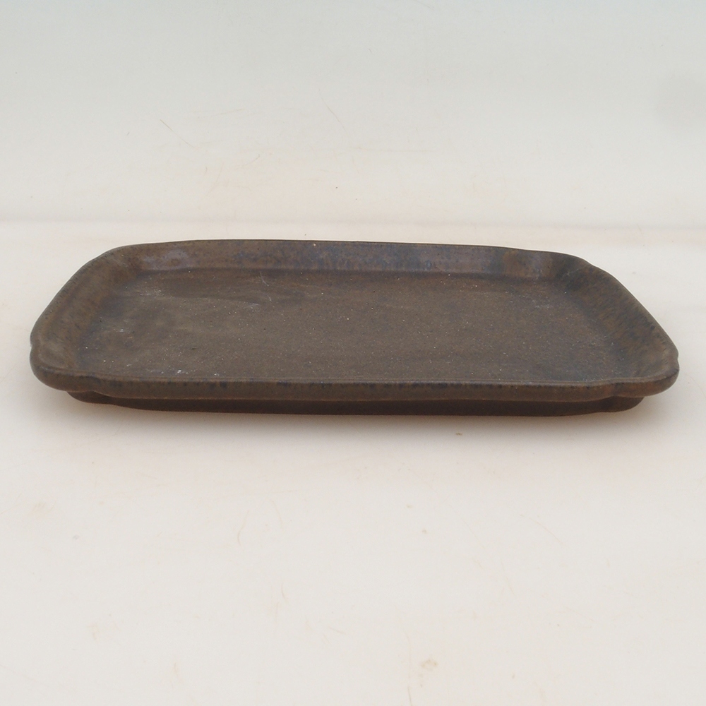 Spodek ceramiczny H50 - 18 x 13 x 1 cm - niebieski