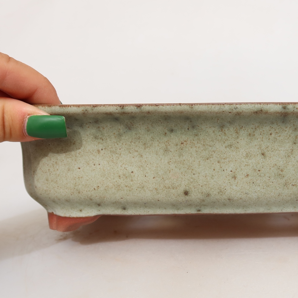 Ceramiczna miska  24 x 17 x 6 cm, kolor beżowy
