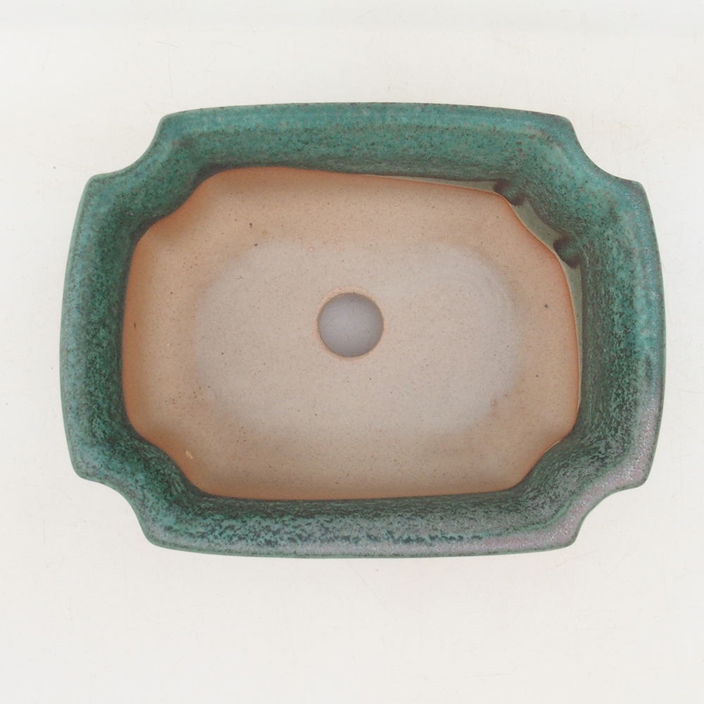 Bonsai bowl H01 - 12 x 9 x 5 cm - brązowy
