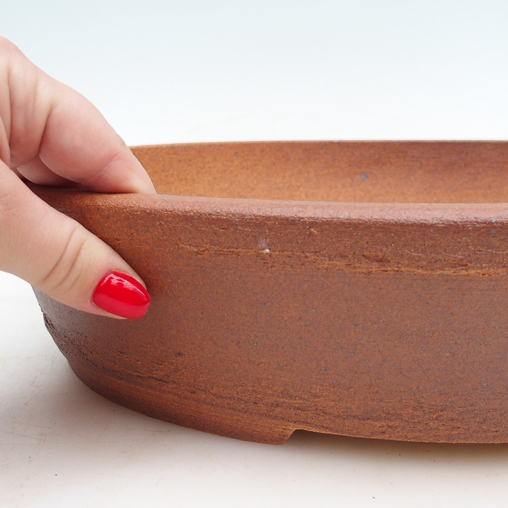 Misa do bonsai 33 x 26 x 7,5 cm, kolor brązowy