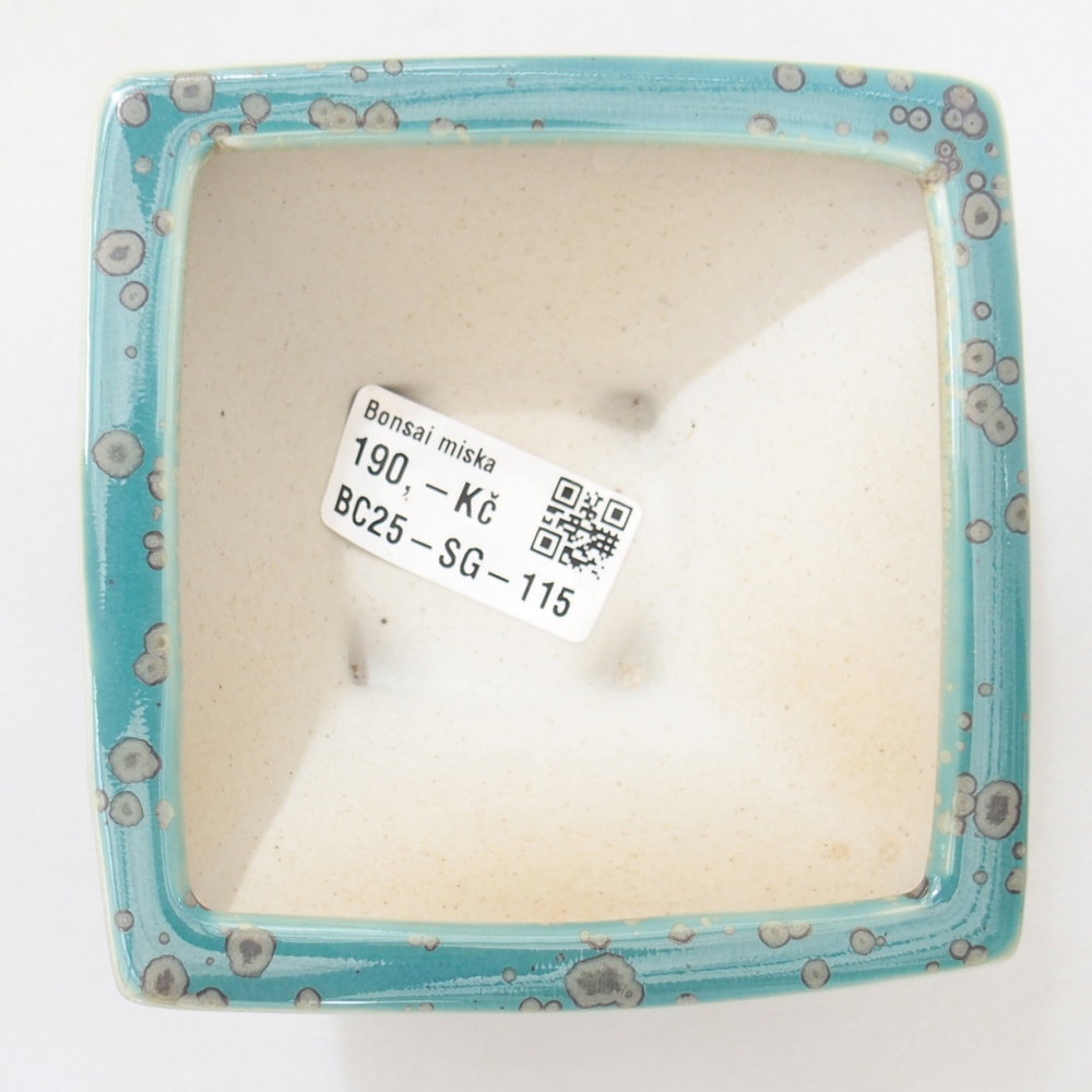 Miska 10,5 x 10,5 x 5,5 cm kolor niebieski