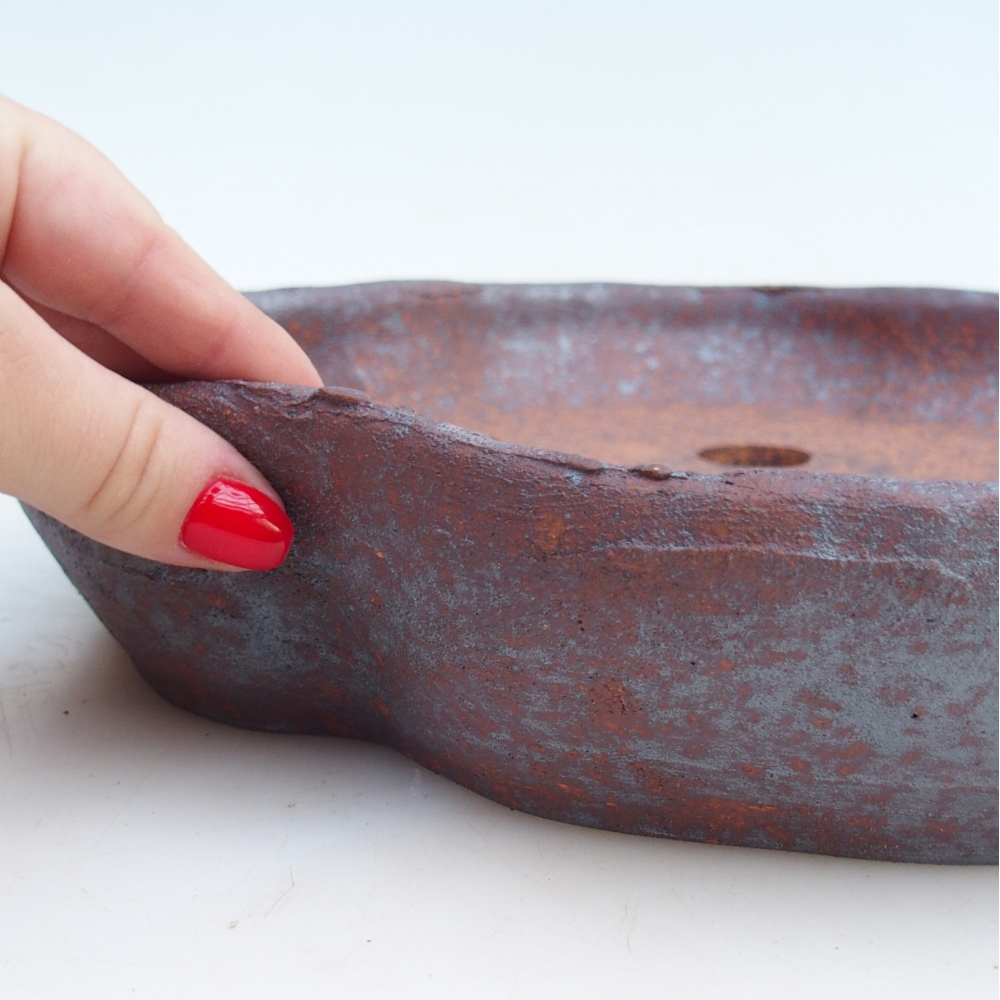 Misa do bonsai 32 x 32 x 5,5 cm, kolor brązowy