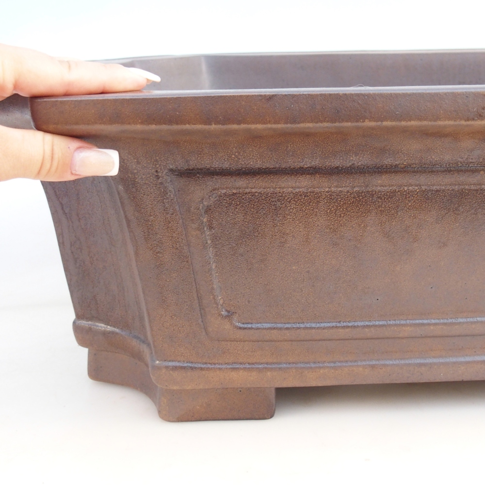 Miska 60,5 x 48 x 17 cm brązowa - WYŁĄCZNIE ODBIÓR OSOBISTY LUB TRANSPORT PALETOWY