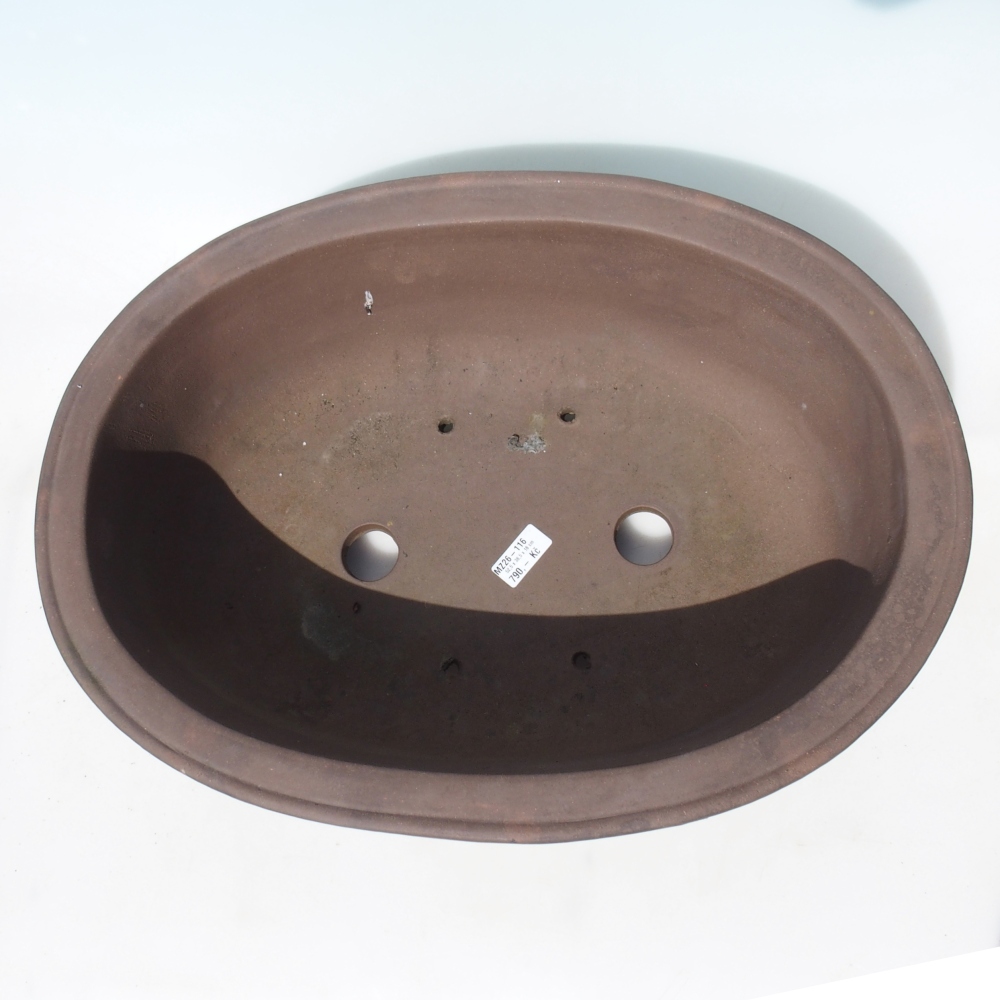 Misa do bonsai 52,5 x 38,5 x 18 cm - brązowa