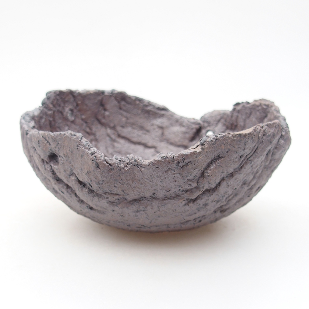 Muszla ceramiczna 14 x 13 x 13 cm, kolor metaliczny