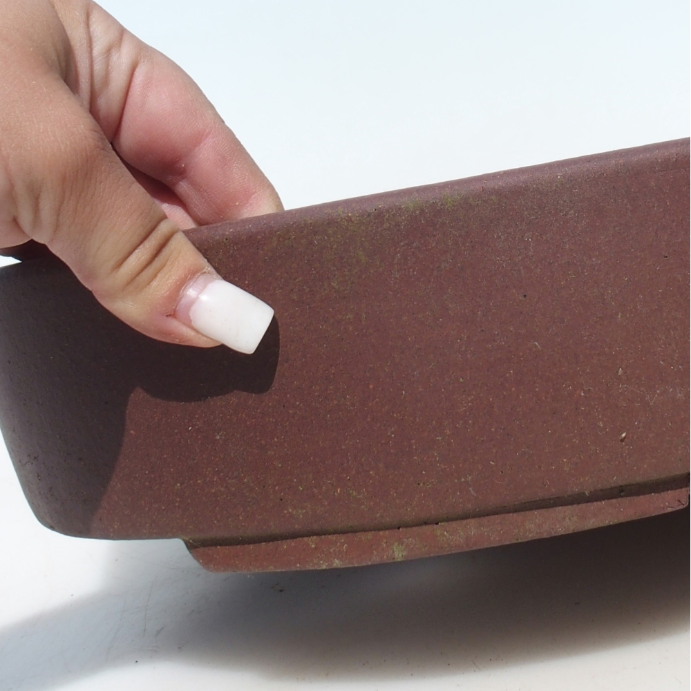 Misa do bonsai 40 x 30,5 x 7,5 cm - brązowa