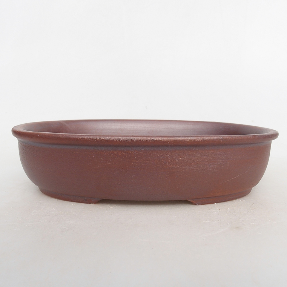 Ceramiczna miska do bonsai 21,5 x 17 x 5 cm, metaliczny kolor
