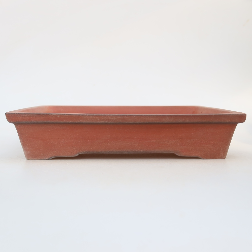 Ceramiczna miska  26 x 20 x 5 cm, kolor ceglasty