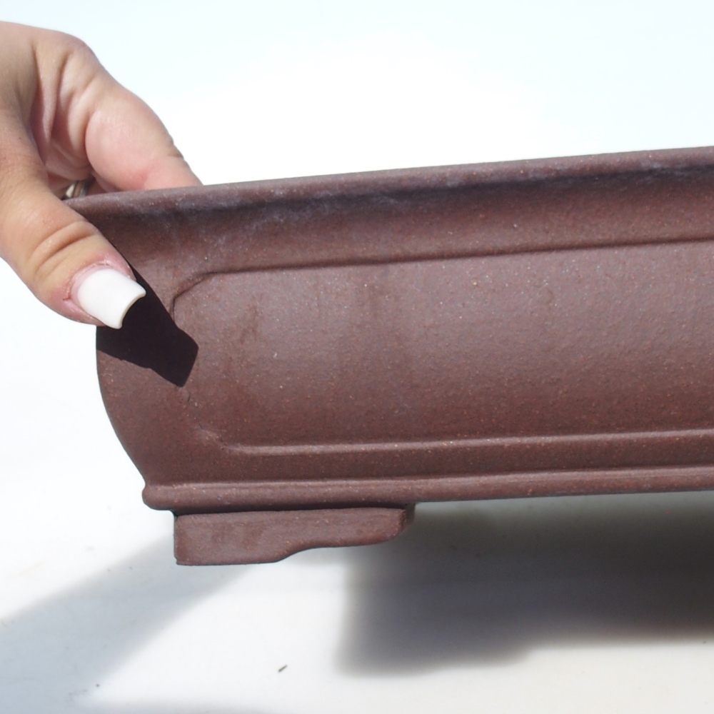 Misa do bonsai 34,5 x 25,5 x 8,5 cm brzoza brązowa