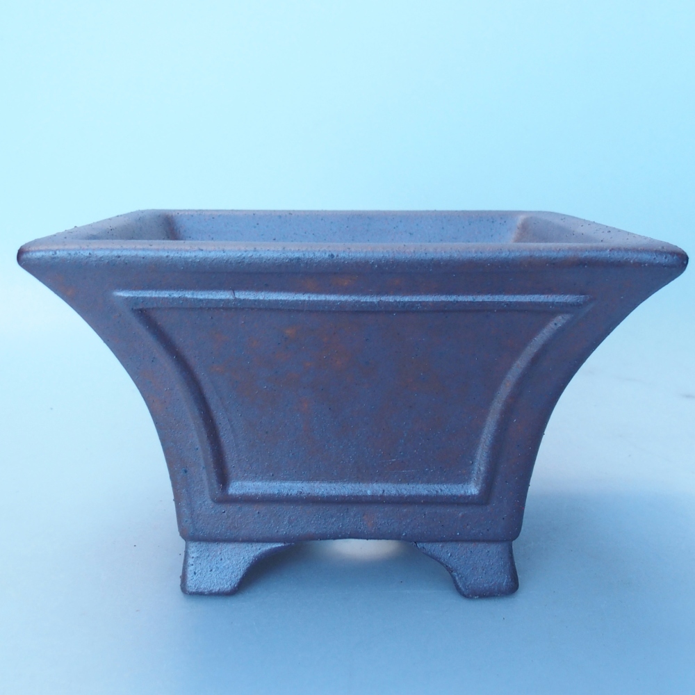 Miska 15 x 15 x 9,5 cm brązowa