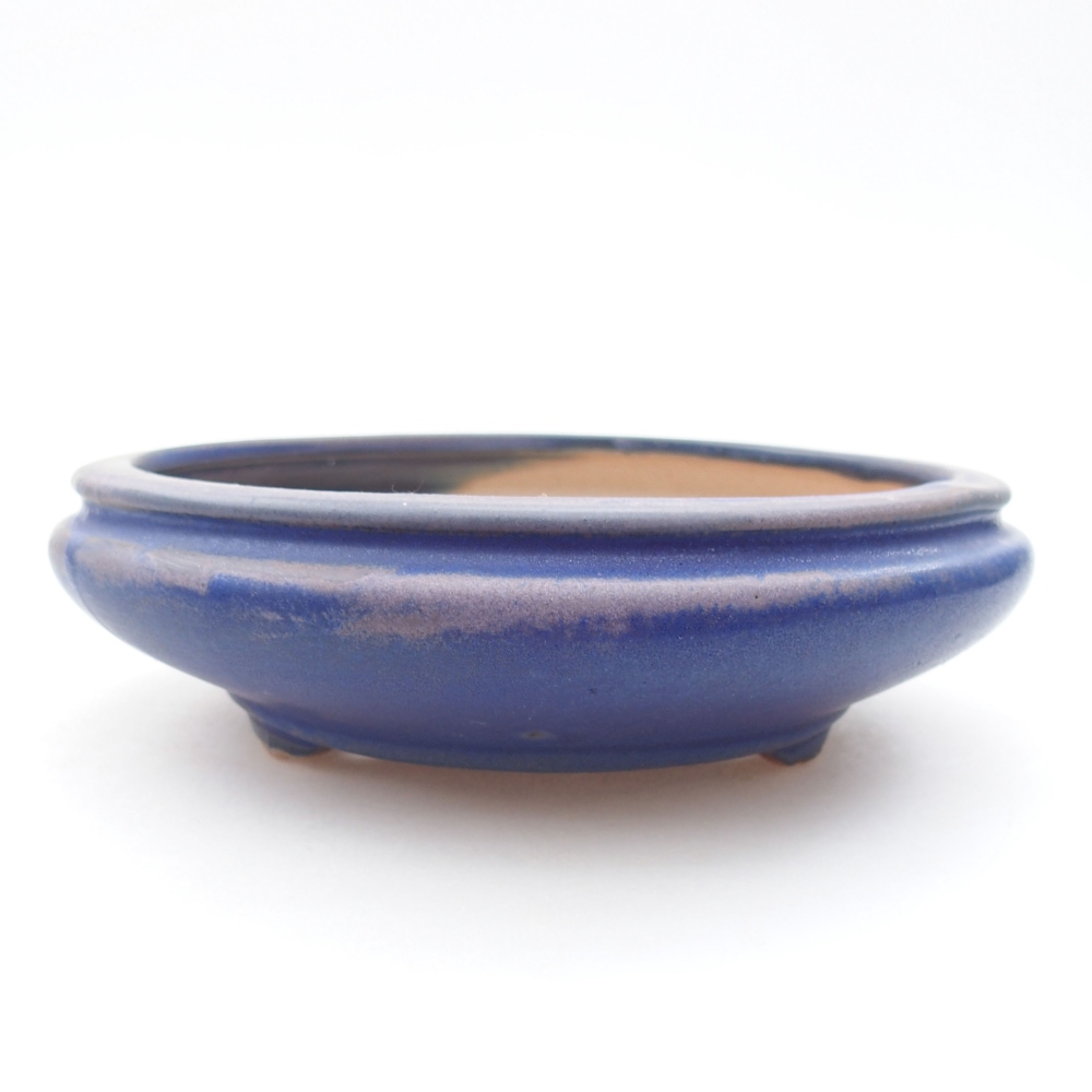 Ceramiczna miska bonsai 15 x 15 x 4,5 cm, kolor szary