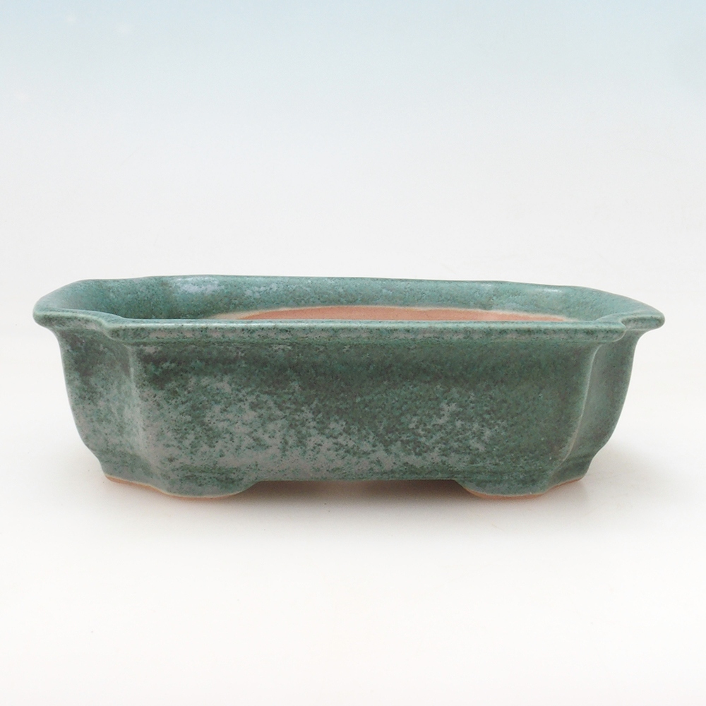 Bonsai bowl + spodek H01 - 12x9x5 cm