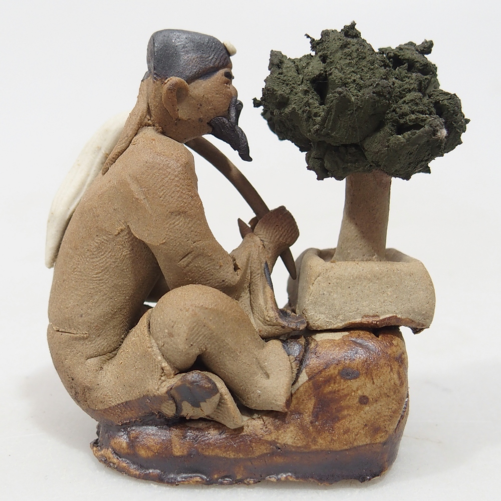 Figurka ceramiczna - Bonsaiista