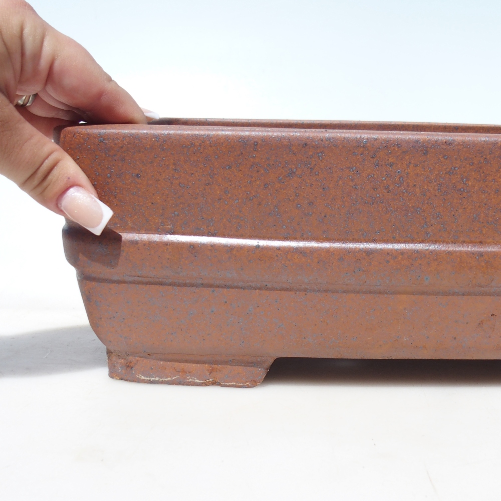 Miska 31,5 x 22 x 10 cm brązowa
