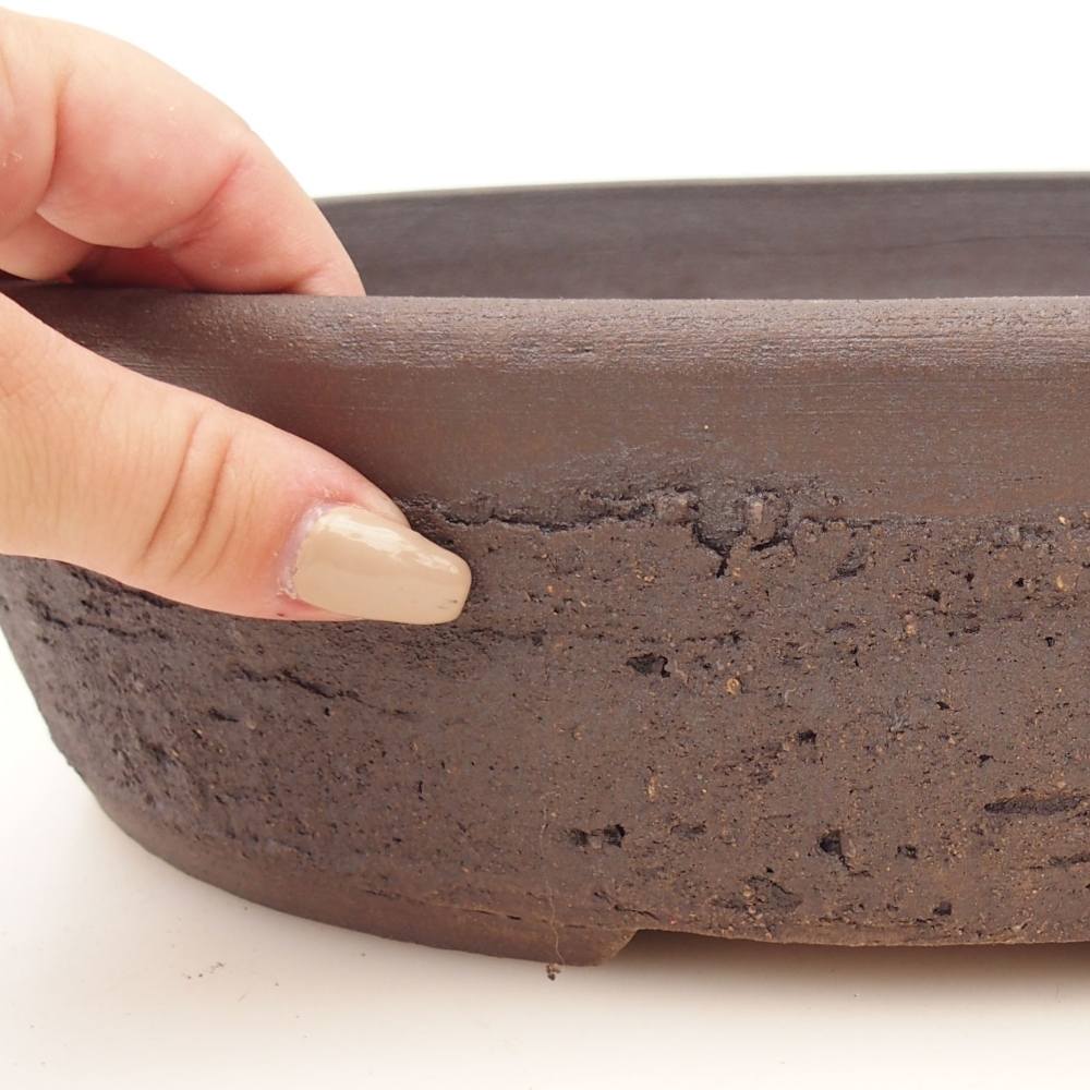 Misa do bonsai 32,5 x 25,5 x 8,5 cm, kolor brązowy