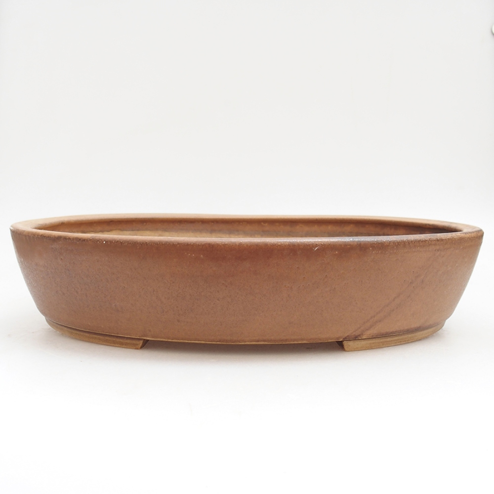 Ceramiczna miska bonsai 32 x 28 x 6,5 cm, kolor różowy