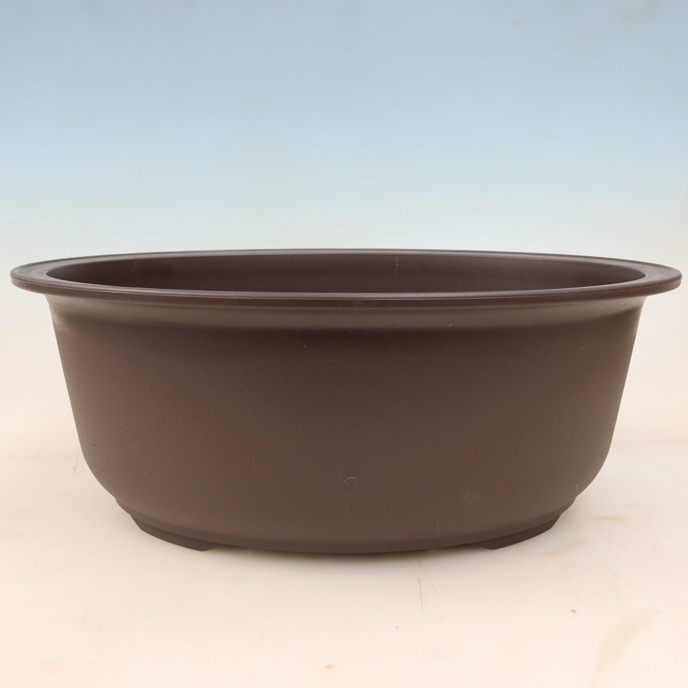 Plastikowa miska do bonsai MP-30, brązowa – 39 x 30 x 14,5 cm