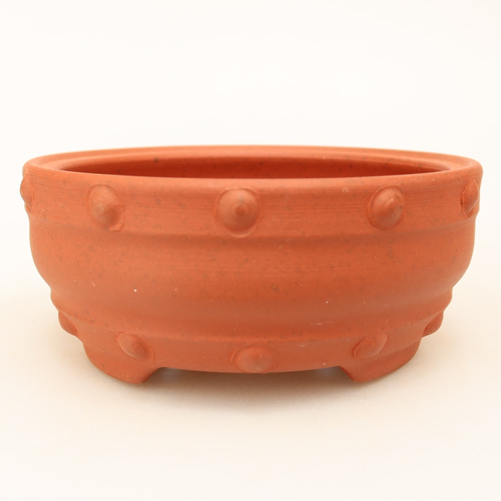 Ceramiczna miska  12 x 12 x 5 cm, kolor ceglasty