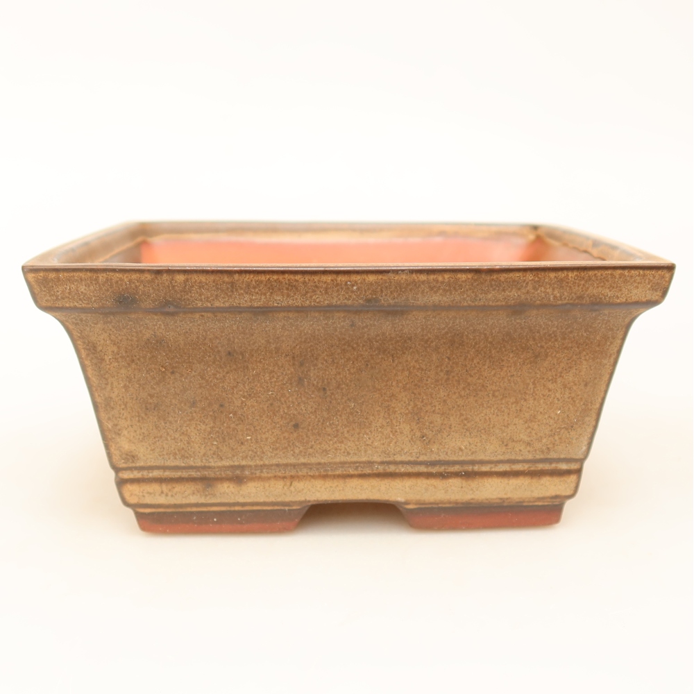Ceramiczna miska  14,5 x 12,5 x 7 cm, kolor brązowy
