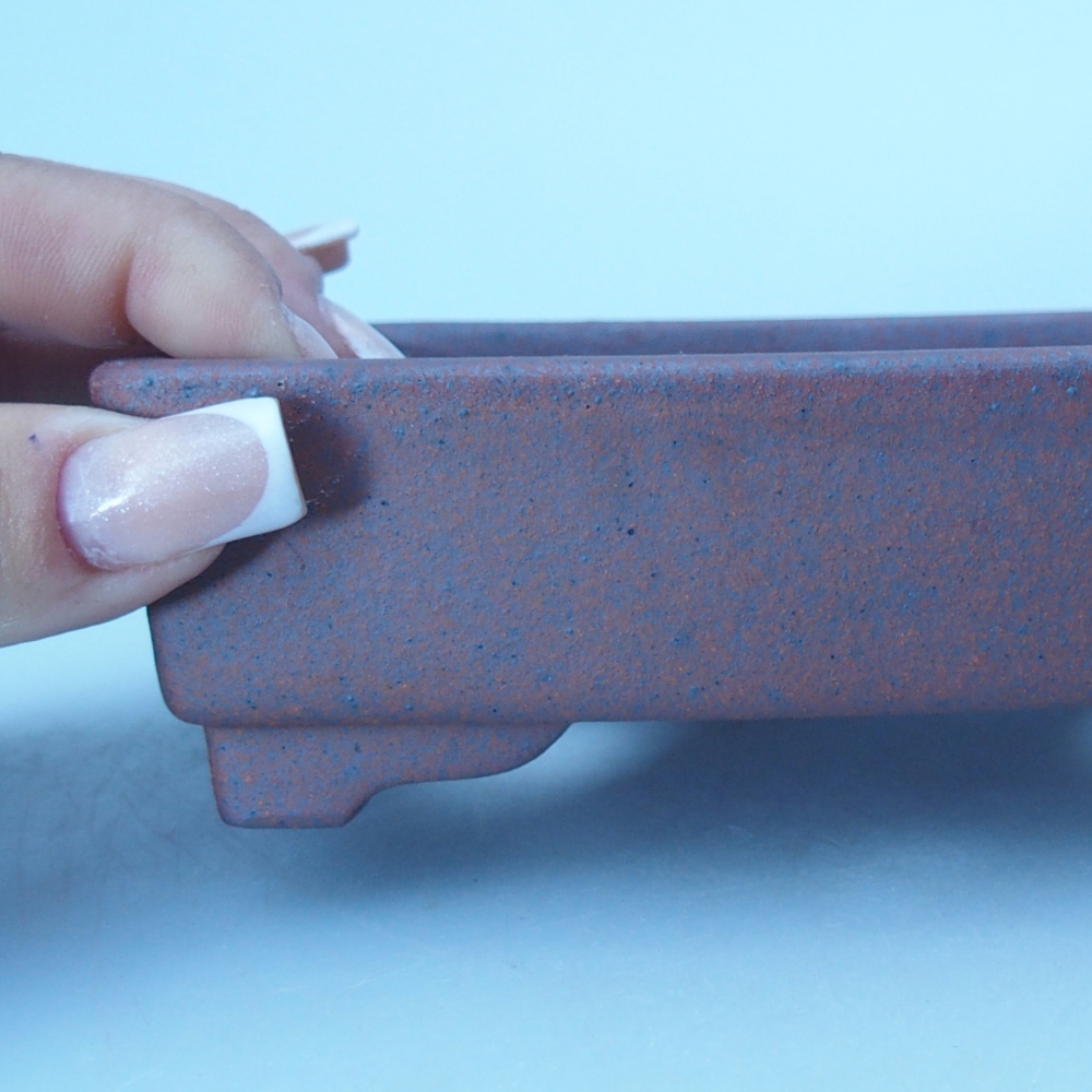 Miska 14,5 x 10,5 x 4 cm brązowa