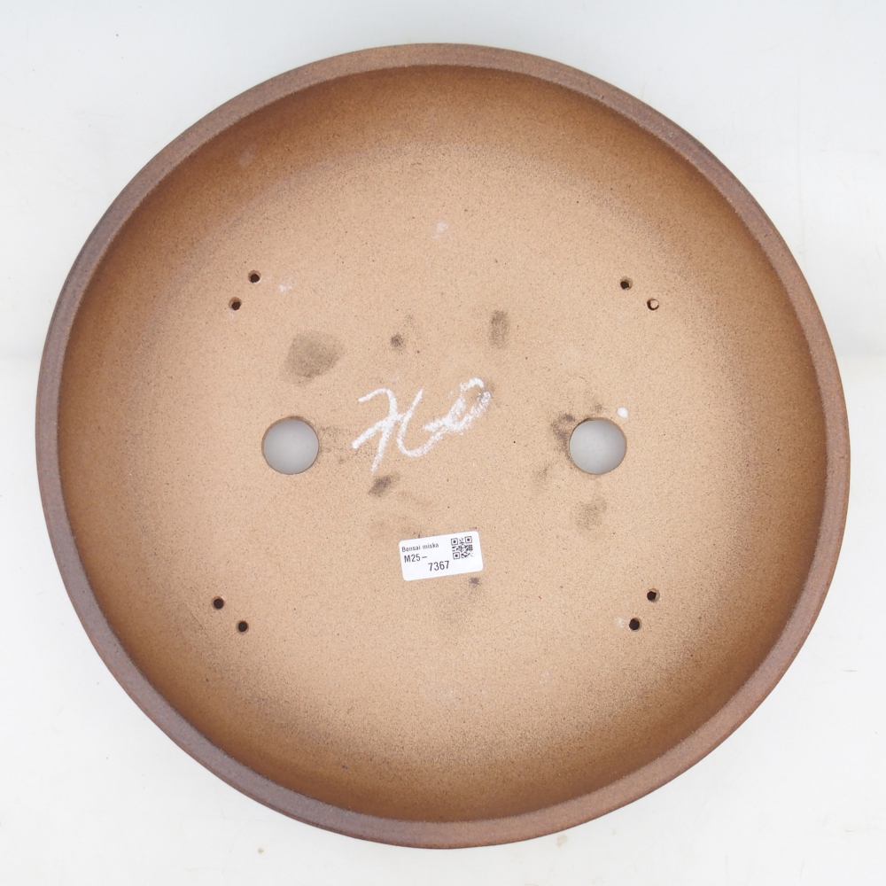 Misa do bonsai 37 x 37 x 8,5 cm, kolor brązowy