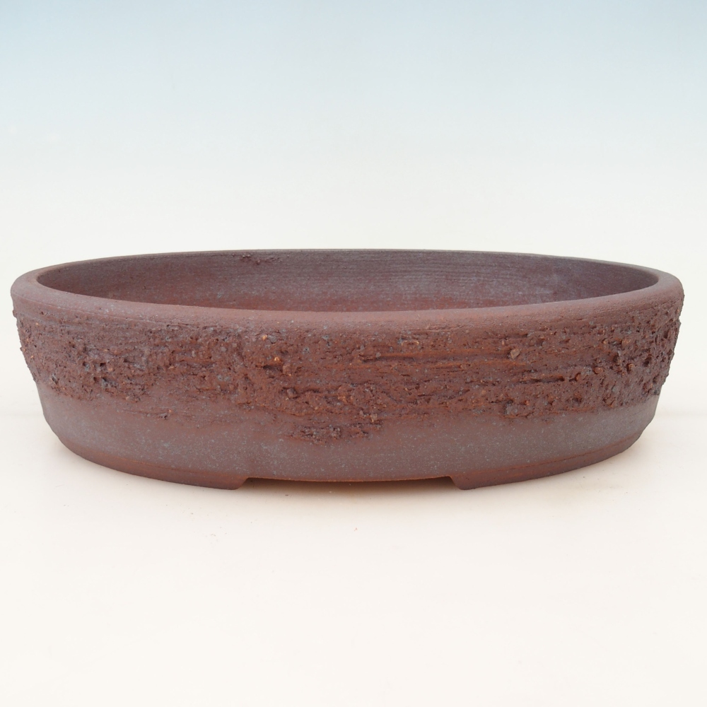 Misa do bonsai 32 x 25 x 7,5 cm, kolor metaliczny
