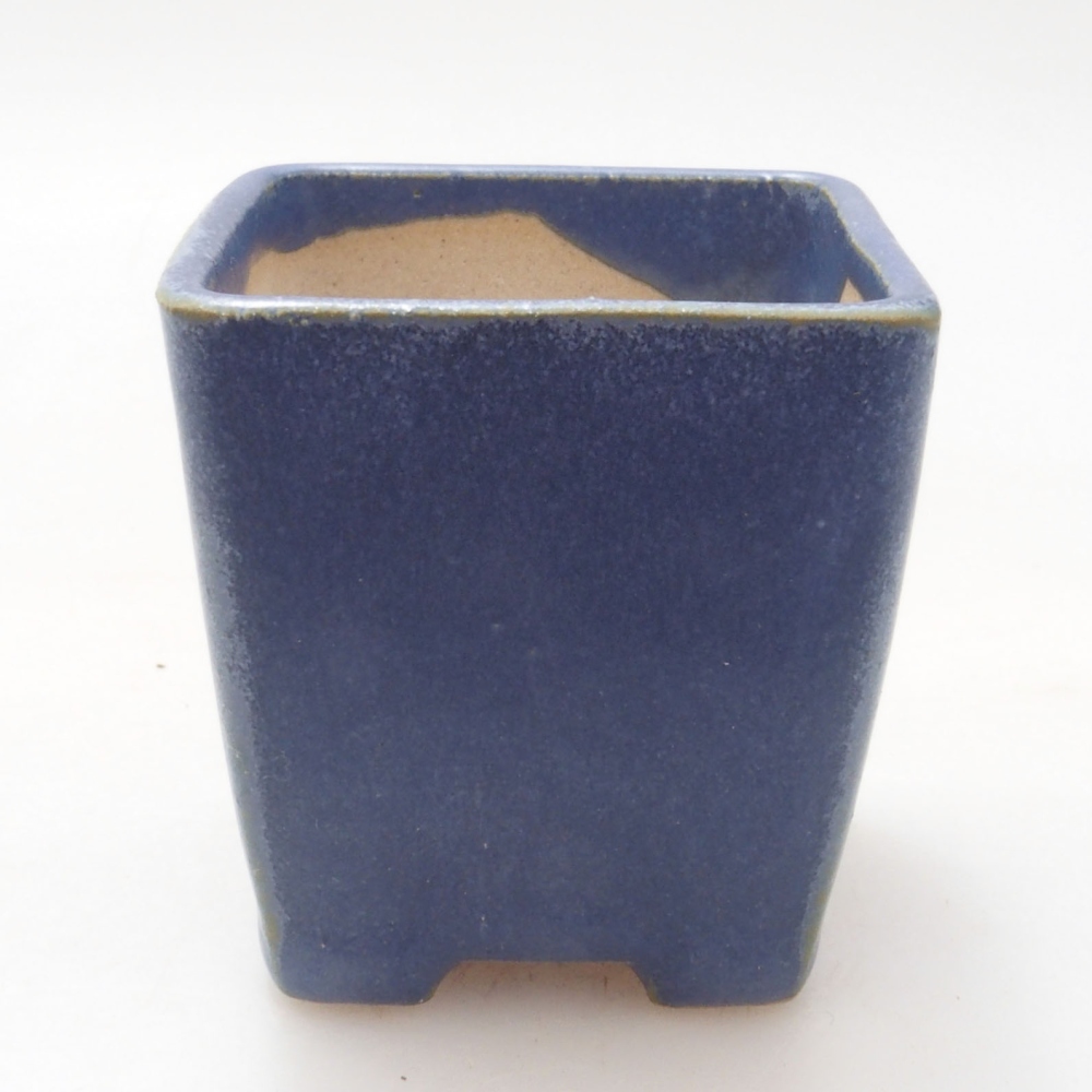 Mini miska bonsai 4,5 x 4,5 x 4,5 cm, kolor niebieski