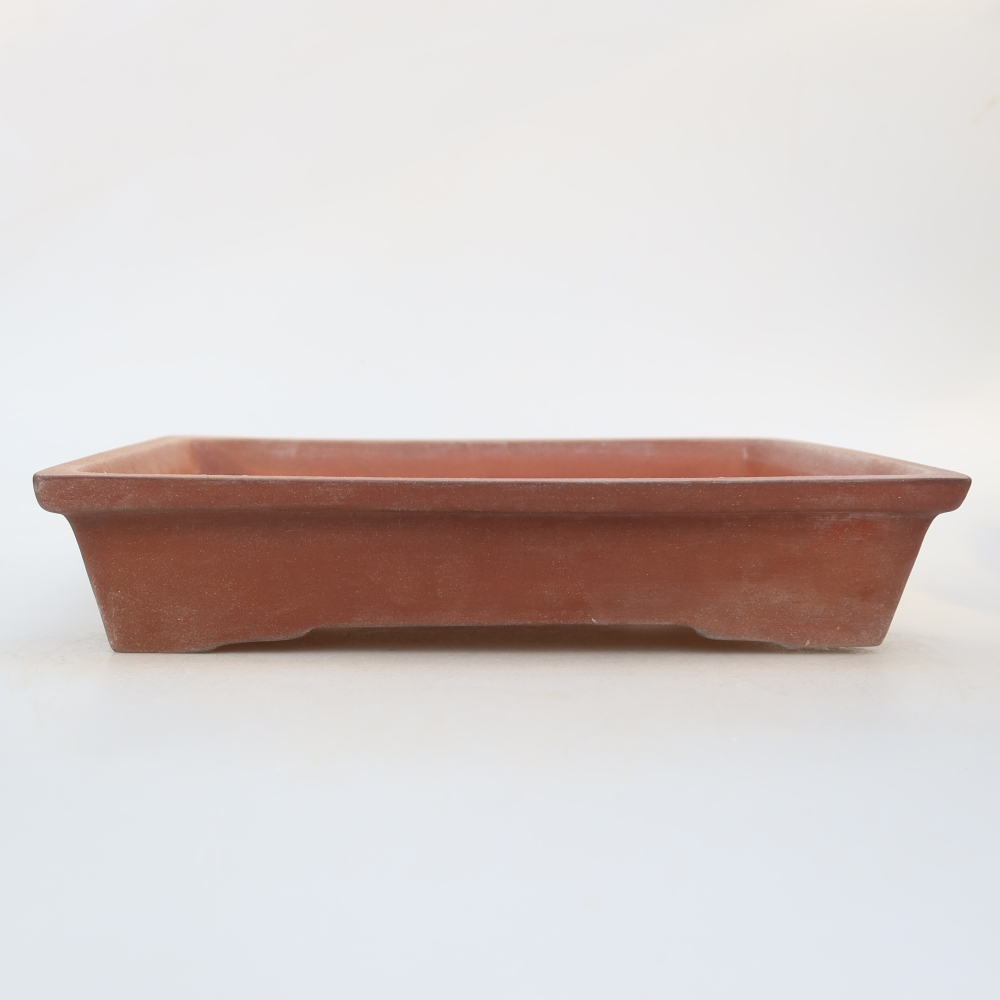 Ceramiczna miska  26 x 20 x 5 cm, kolor ceglasty