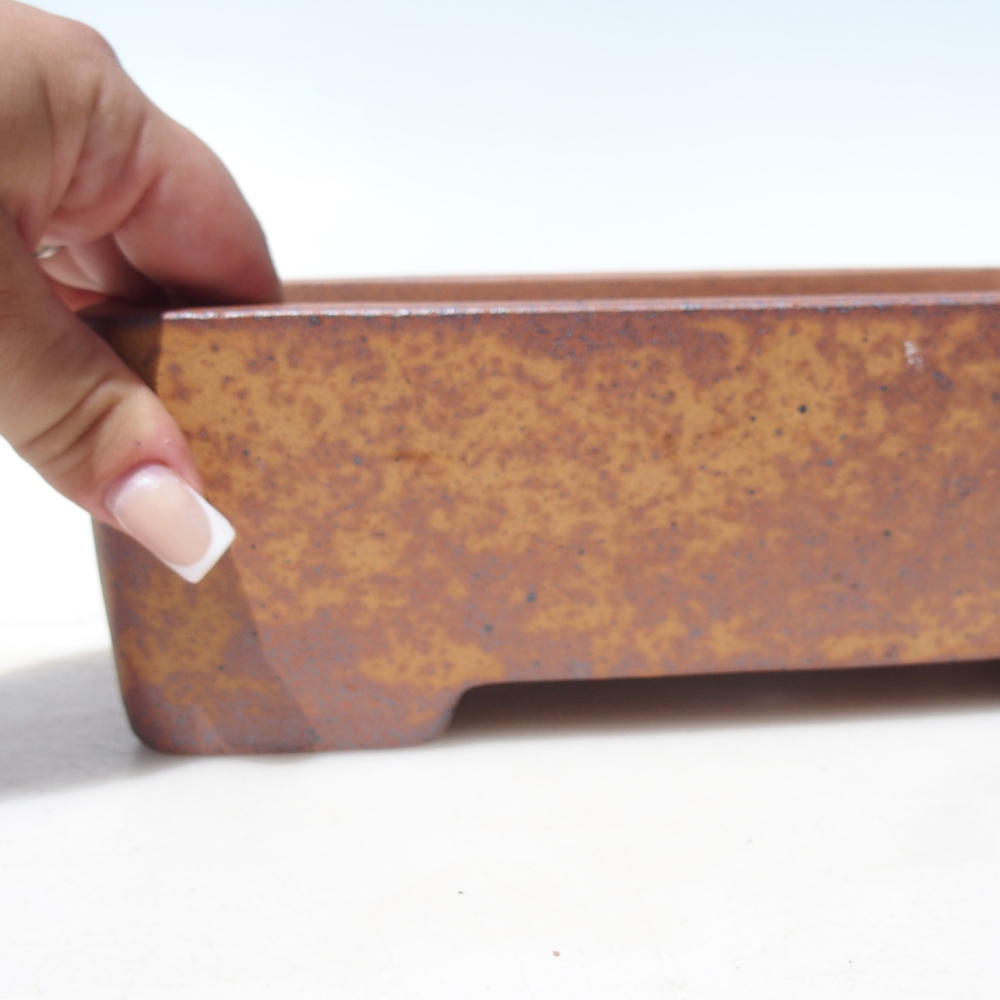 Miska 23,5 x 14 x 7,5 cm brązowa