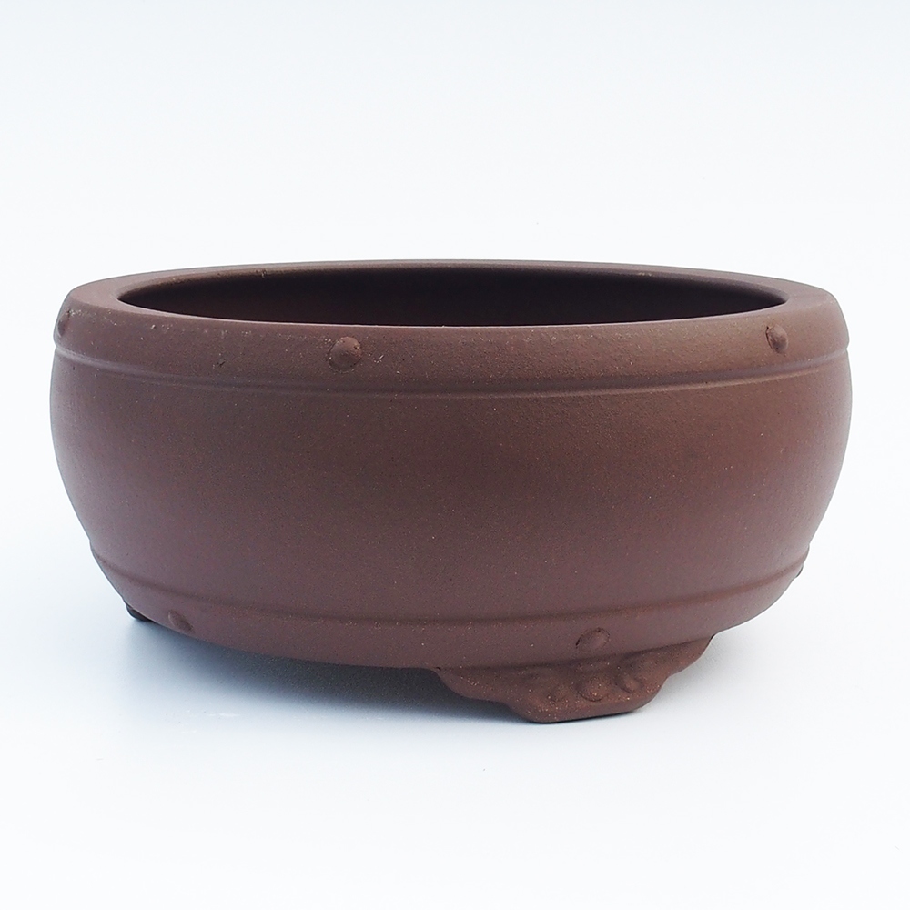 Miska 24 x 24 x 10,5 cm brązowa