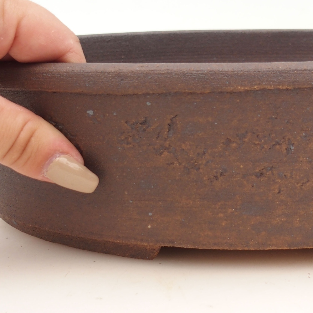 Misa do bonsai 32 x 24,5 x 8 cm, kolor brązowy