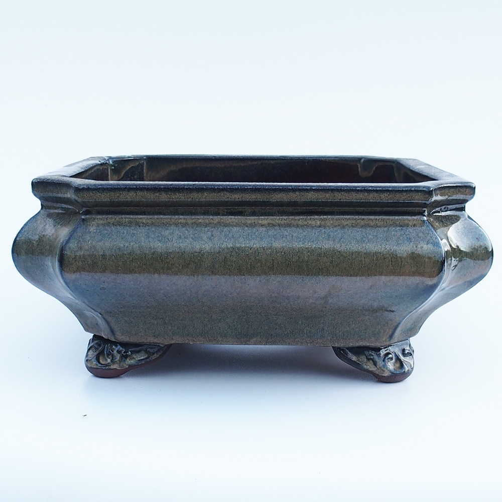 Miska 28 x 28 x 12,5 cm szara