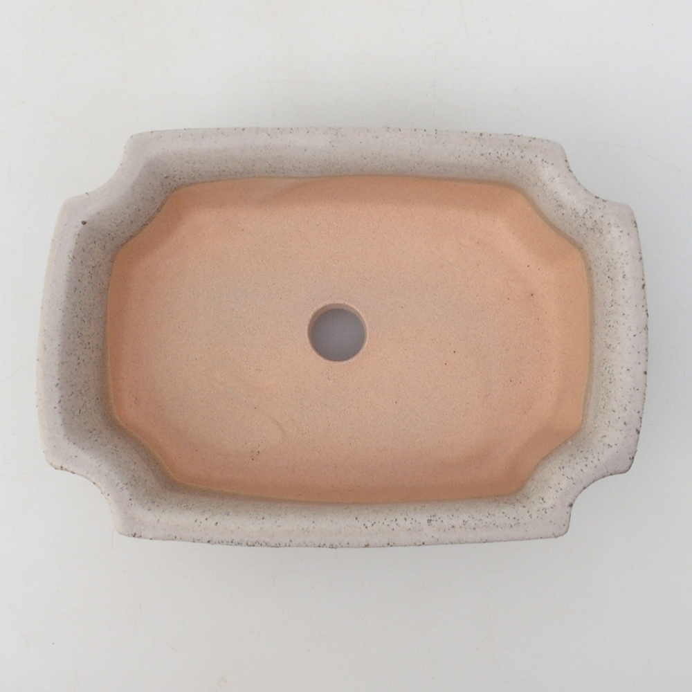 Bonsai bowl H17 - 15 x 10 x 4 cm. - beżowy