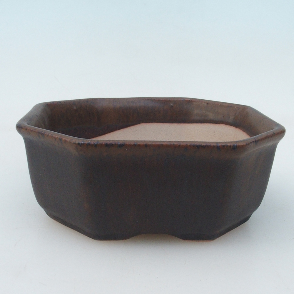 Bonsai bowl + spodek H01 - 12x9x5 cm