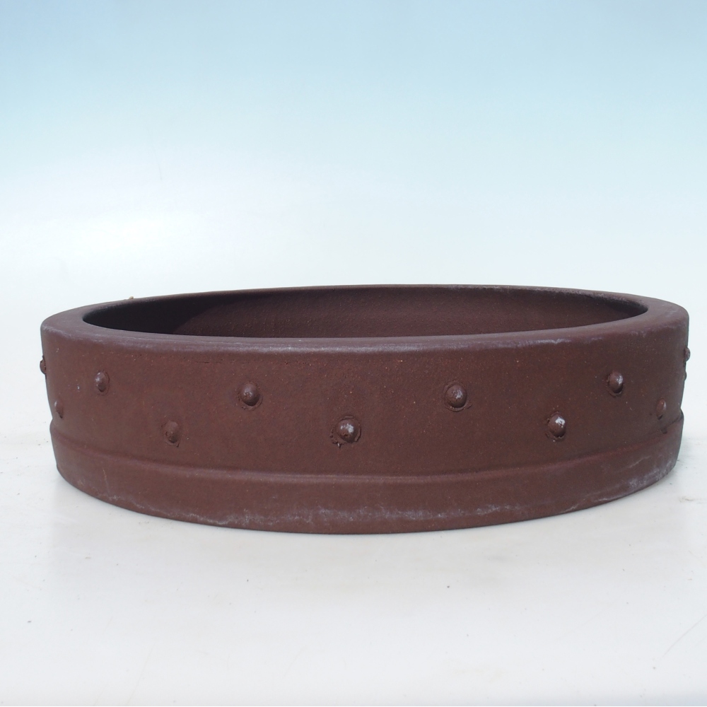 Misa bonsai 37 x 37 x 8,5 cm brzoza brązowa