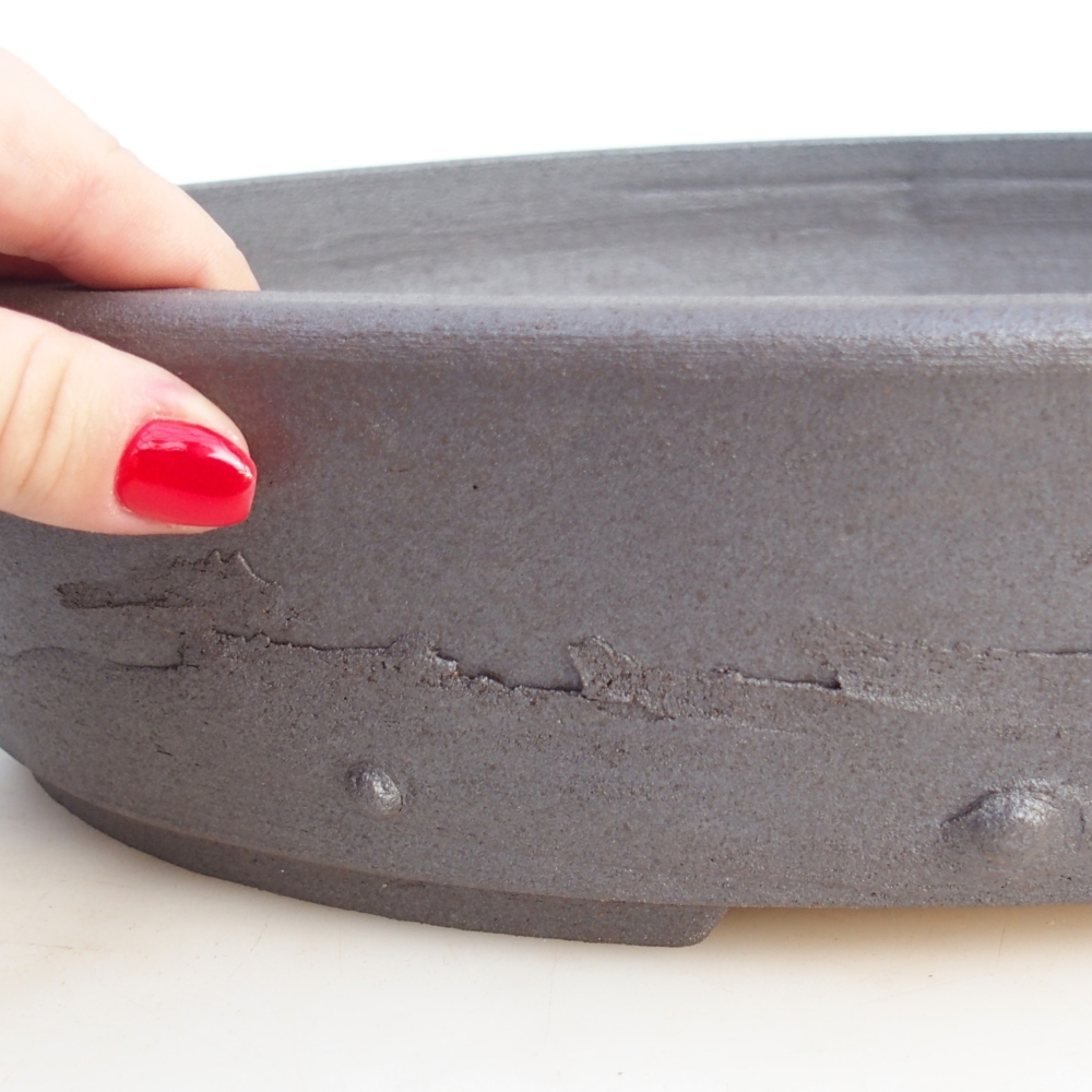 Misa do bonsai 38 x 31,5 x 8 cm, kolor brązowy