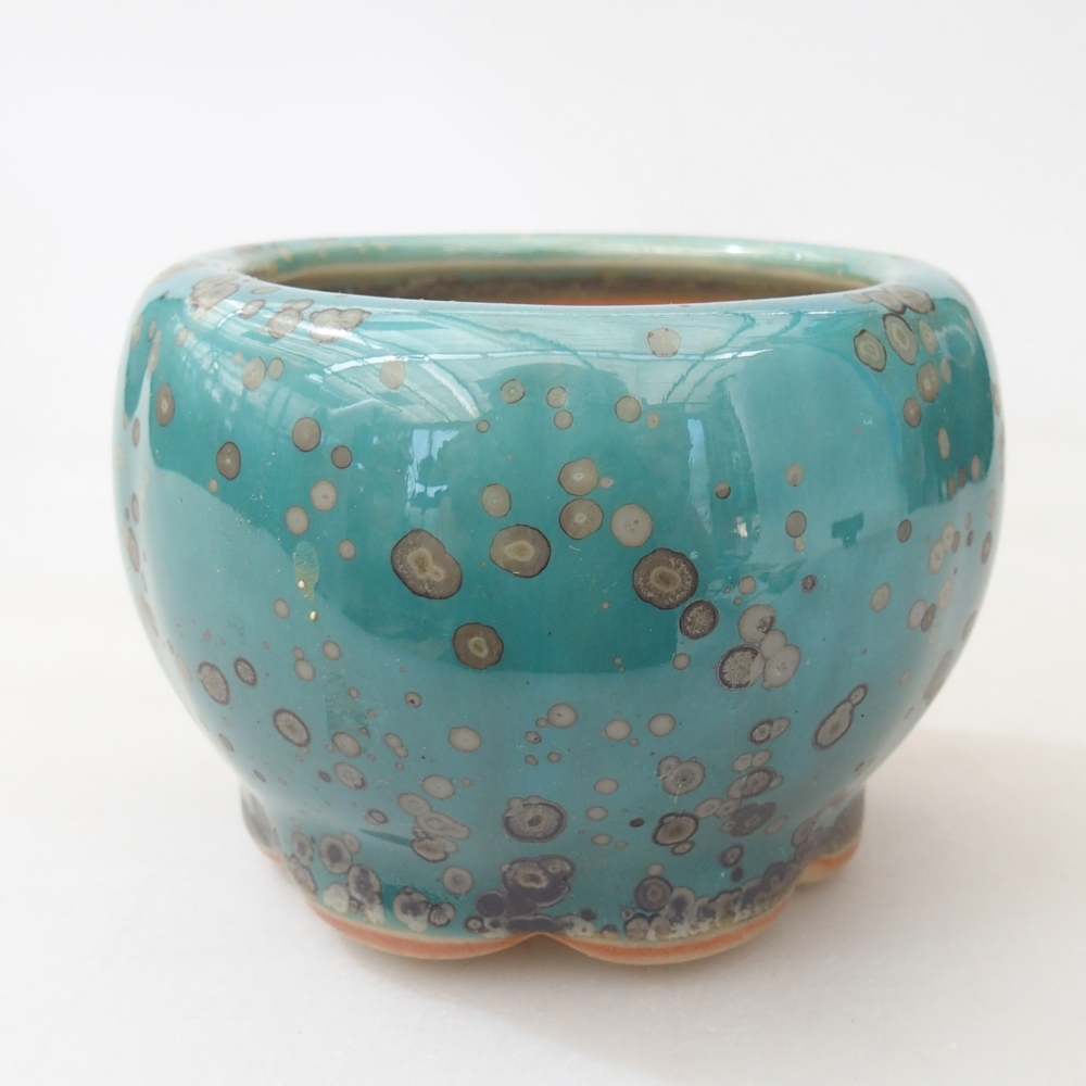 Miska 7 x 7 x 5,5 cm niebieska